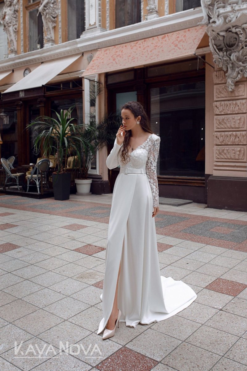 Robe De Mariée Asymétrique – Image 5