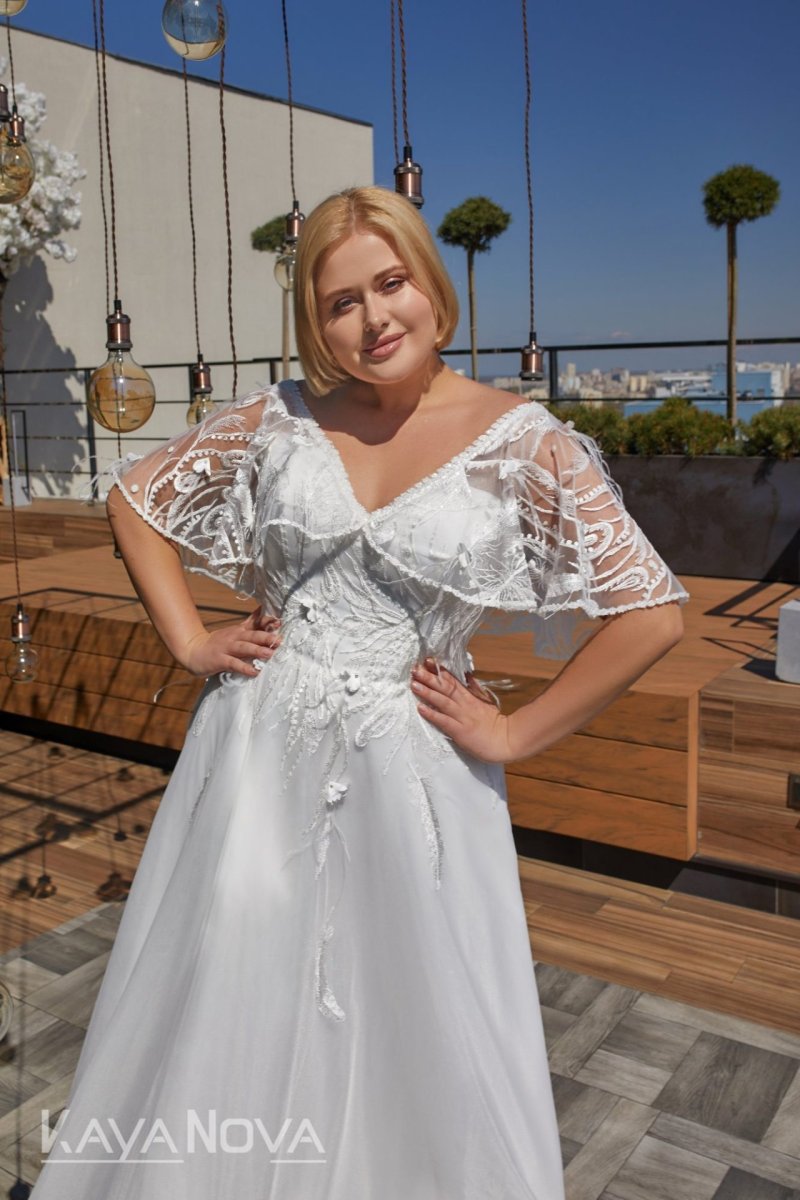 Robe Mariée Femme Ronde – Image 3