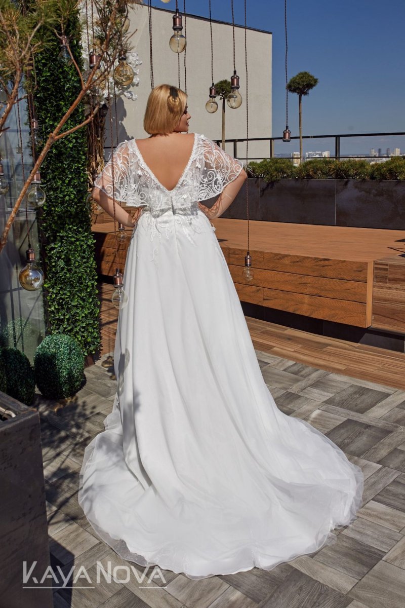 Robe Mariée Femme Ronde – Image 4