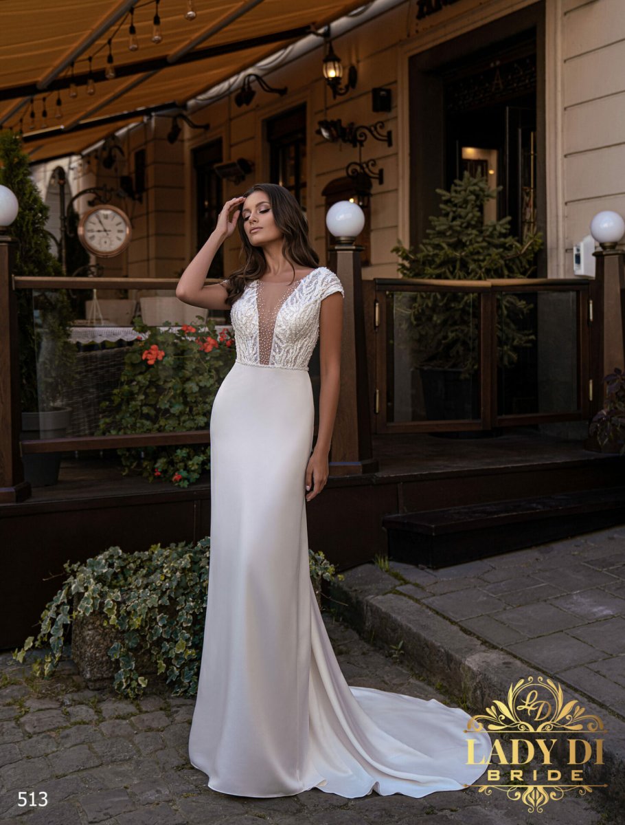 Robe De Mariée Bohème Chic Dos Nu Blanche – Image 5