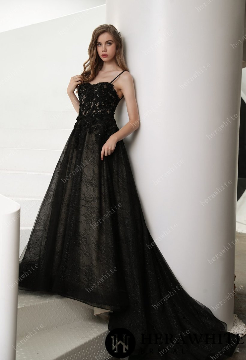 Robe De Mariée Noire – Image 4