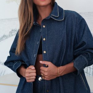 Veste JEAN Bleu