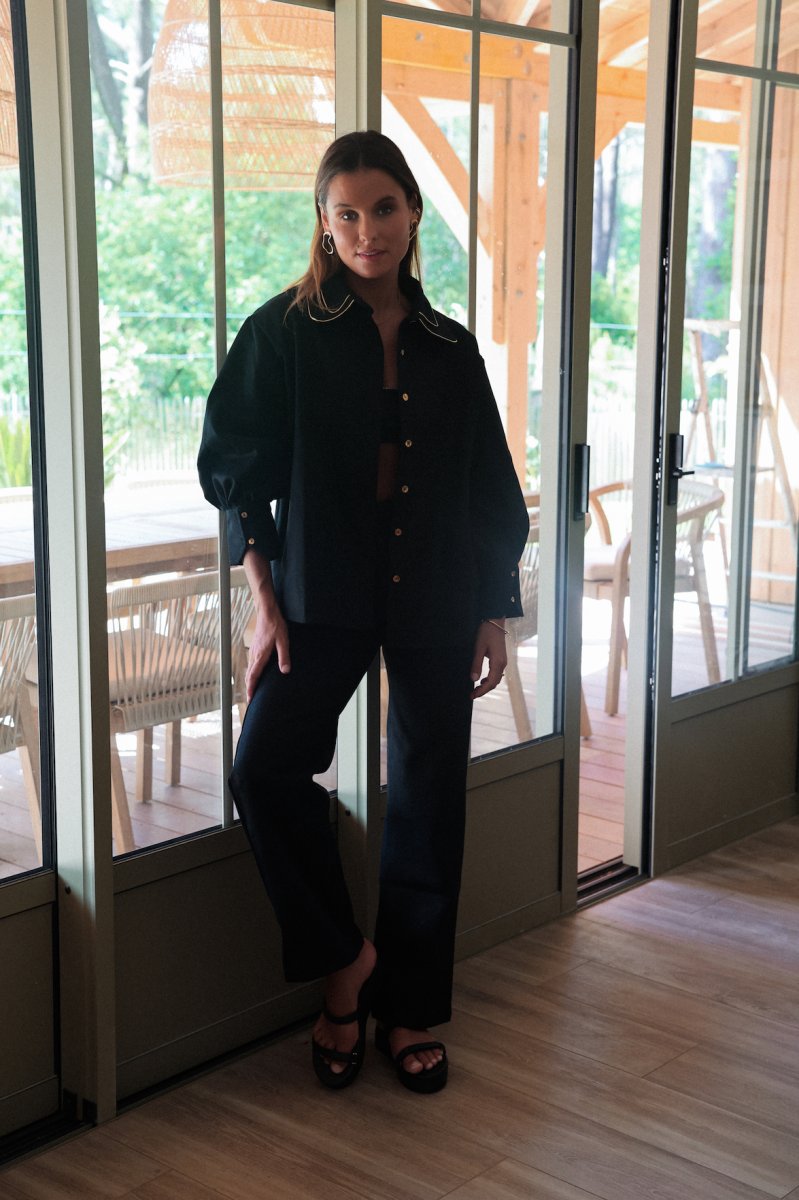 Veste JEAN Noire – Image 5