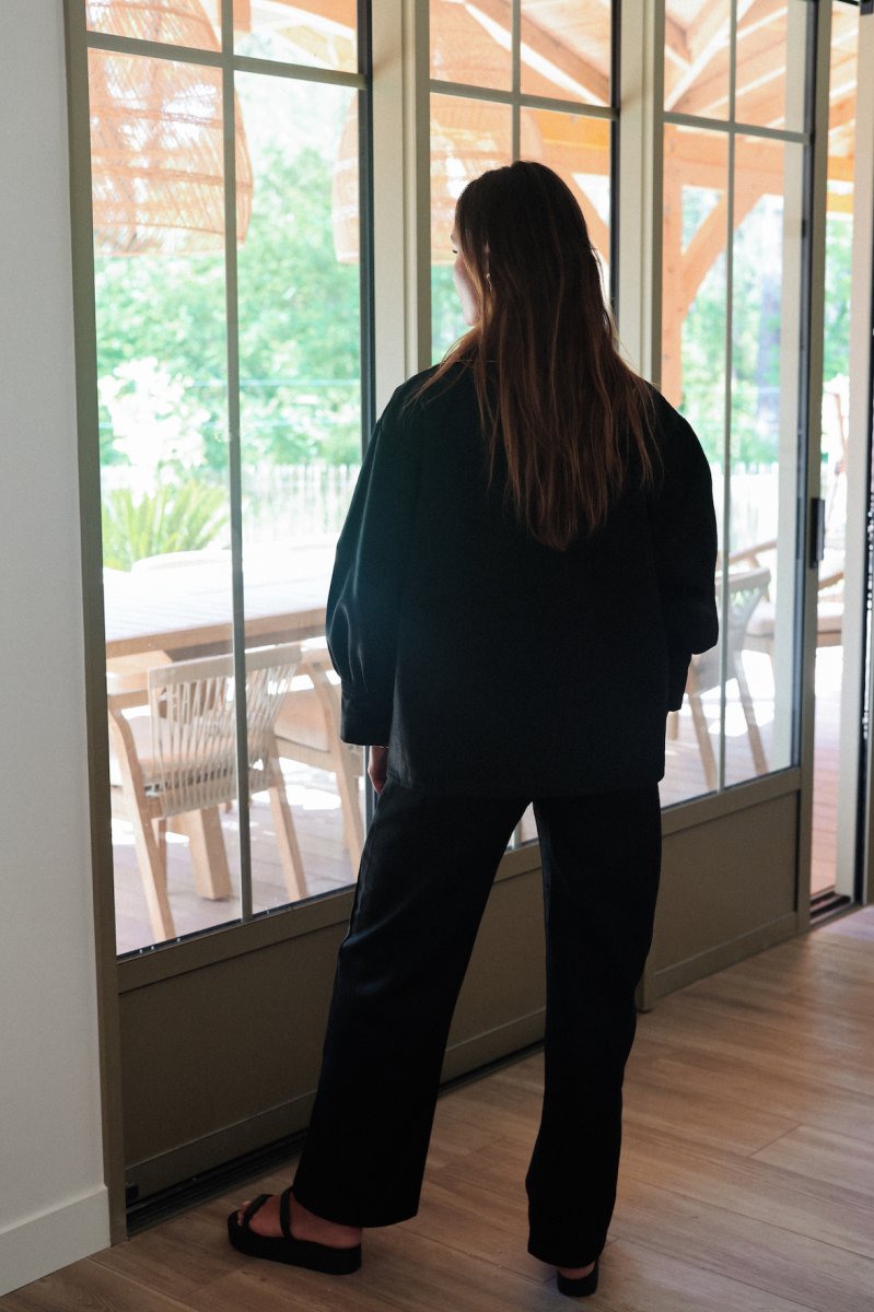 Veste JEAN Noire – Image 7