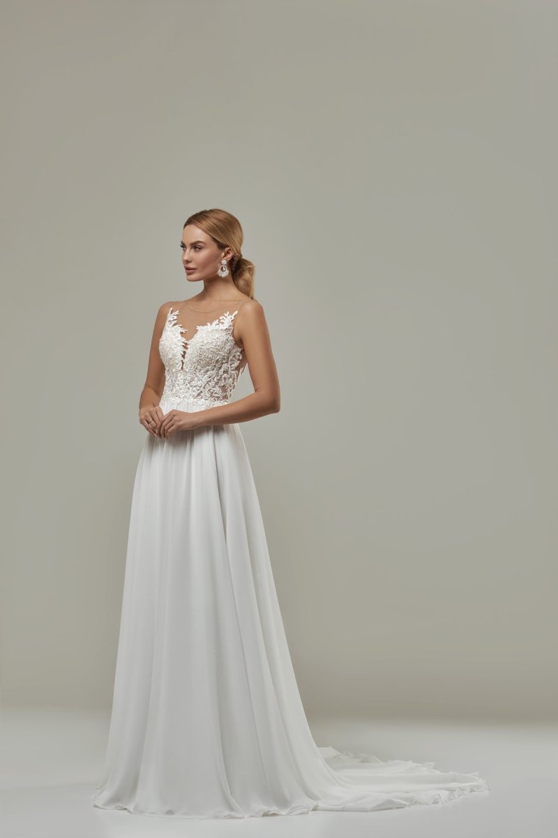 Robe De Mariée Pour Petite Blanche – Image 6