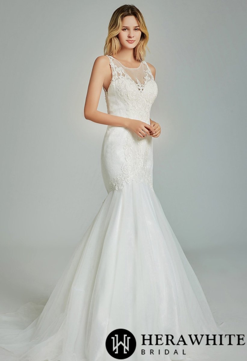 Robe De Sirène Formelle Avec Broderies – Image 7