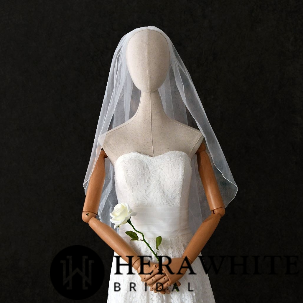 Voile de Mariée Court – Image 6