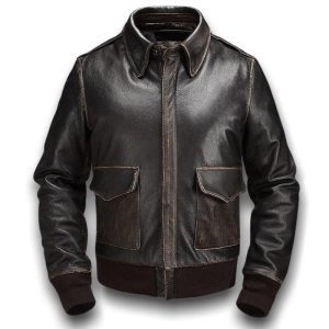 Blouson Vintage  Pilote De Chasse Américain