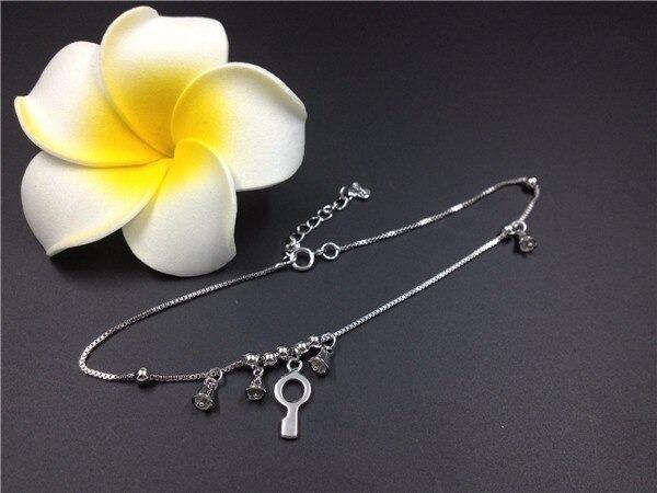 Bracelet Vintage De Cheville Argent Indien – Image 9