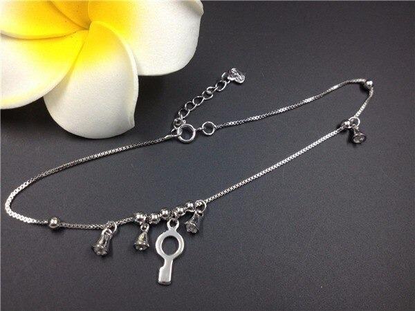 Bracelet Vintage De Cheville Argent Indien – Image 7