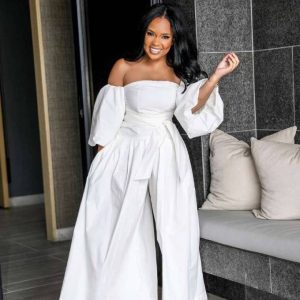 Combi Pantalon Classe Pour Mariage