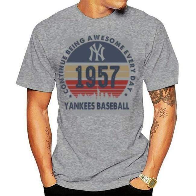 T-Shirt Vintage New York Yankees Baseball – Image 5