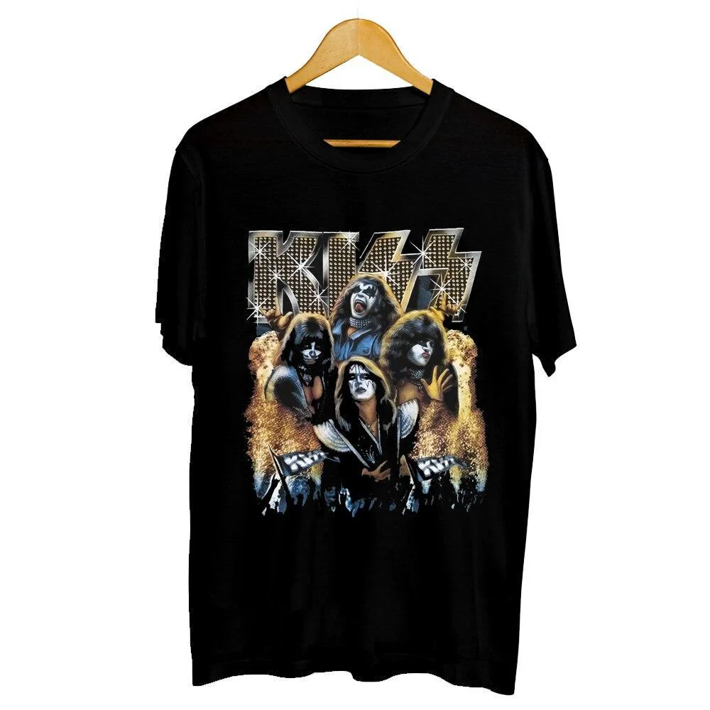 T-Shirt Vintage Retro Rock Band – Image 4