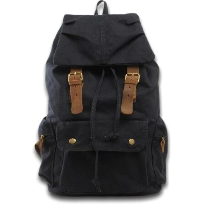 Sac A Dos Cuir Vintage Homme – Image 6