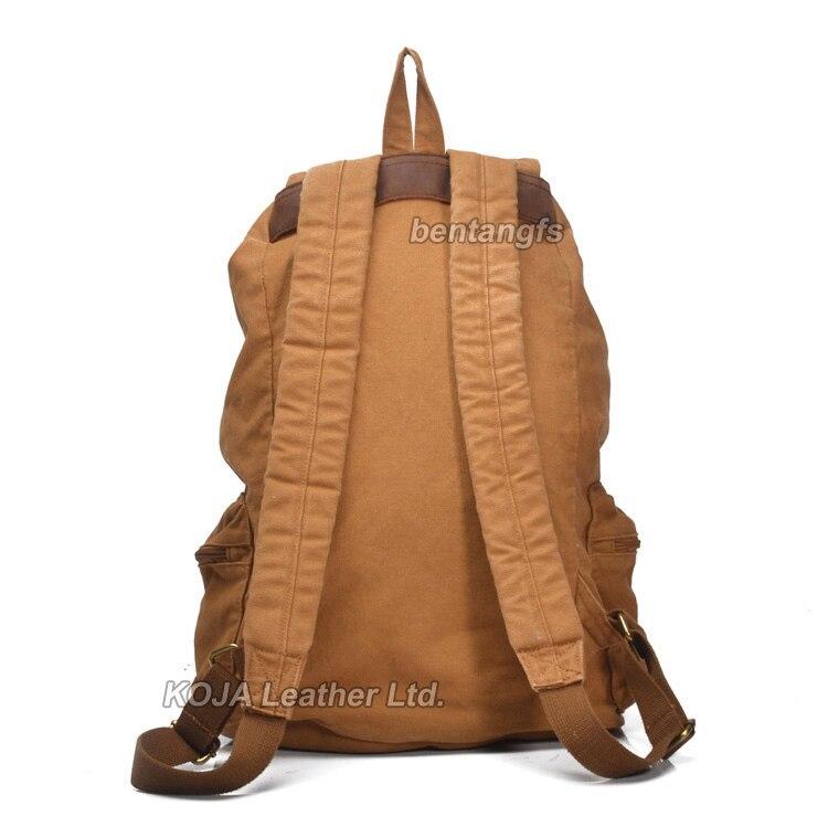 Sac A Dos Cuir Vintage Homme – Image 3