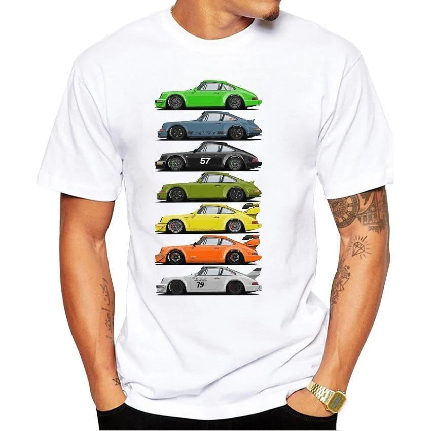 T-Shirt Vintage Automobile – Image 3