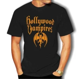 T-Shirt Vintage Hollywood Vampires