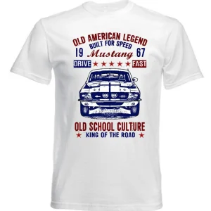 T-Shirt Vintage Imprimé