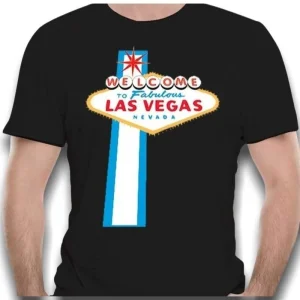 T-Shirt Vintage  Las Vegas Homme