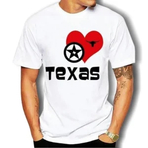 T-Shirt Vintage I Love Texas
