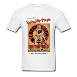 T-Shirt Vintage Rockabilly Pin Up