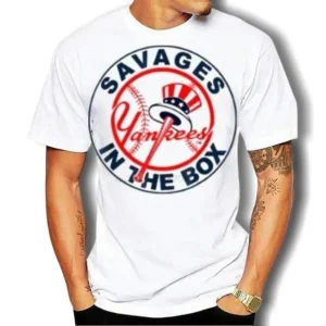 T-Shirt Vintage Savage In The Box
