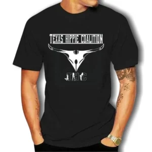 T-Shirt Vintage  Texas Hippie Coalition