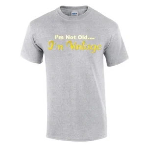 T-Shirt Je Ne Suis Pas Vieille Je Suis Vintage