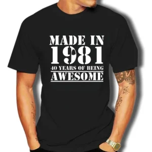 T-Shirt Vintage 1981