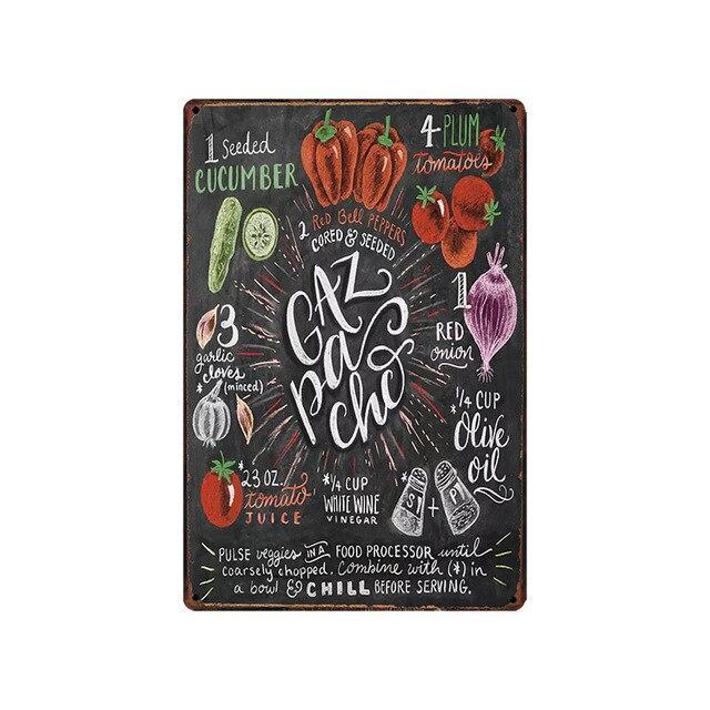 Tableau Vintage Ardoise Cuisine – Image 9