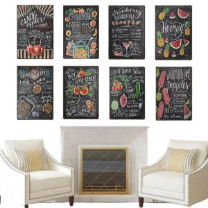 Tableau Vintage Ardoise Cuisine