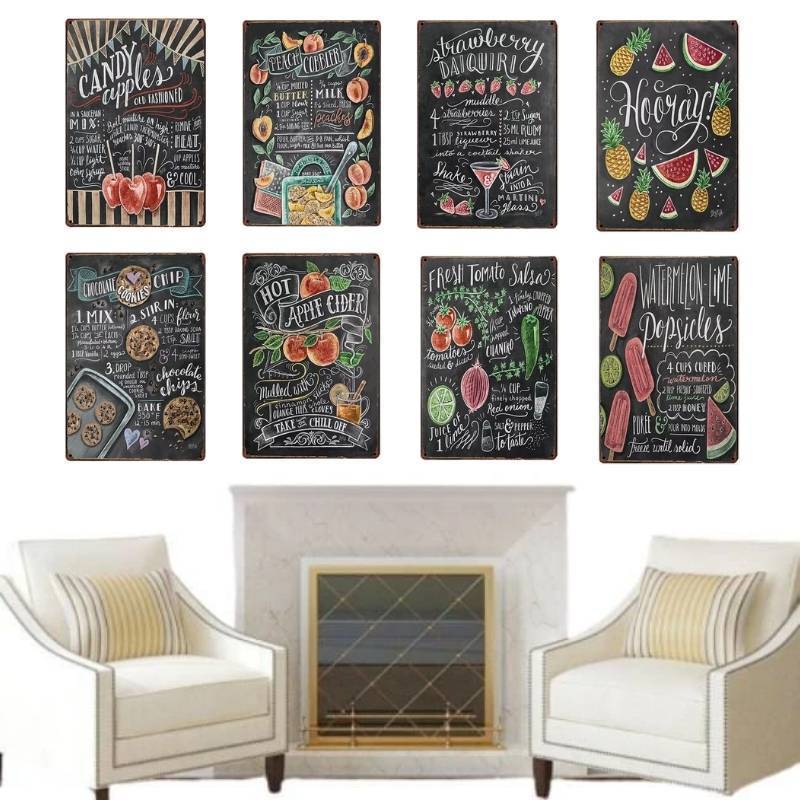 Tableau Vintage Ardoise Cuisine