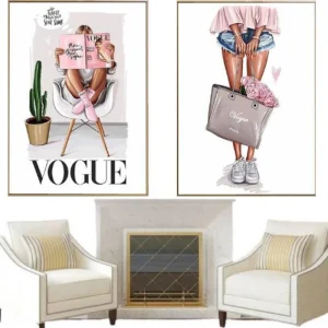 Tableau Vintage Canevas