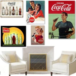Tableau Vintage Coca Cola