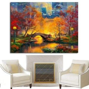 Tableau Vintage Décoration New York