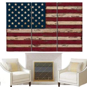 Tableau Vintage États Unis