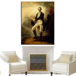 Tableau Vintage George Washington
