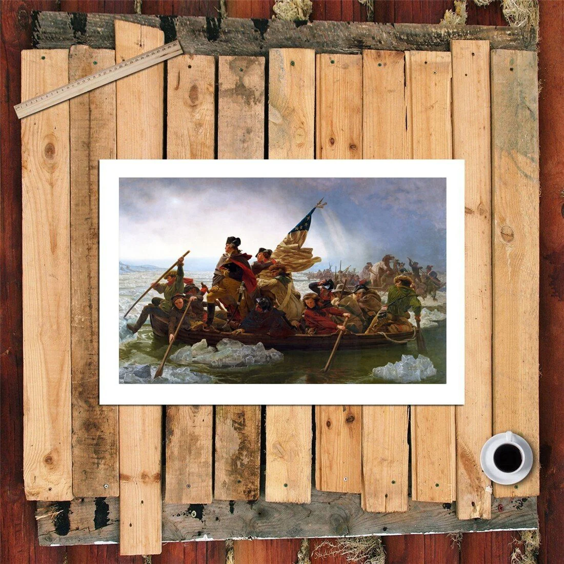 Tableau Vintage La Gloire Des Etats Unis – Image 7