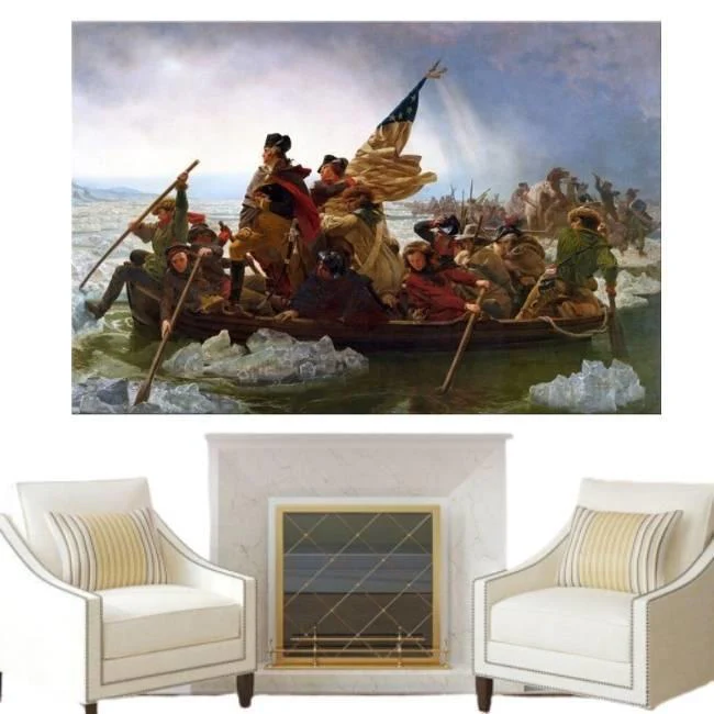 Tableau Vintage La Gloire Des Etats Unis