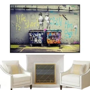 Tableau Vintage Graffiti