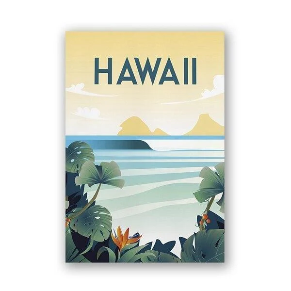 Tableau Vintage Hawaii – Image 6