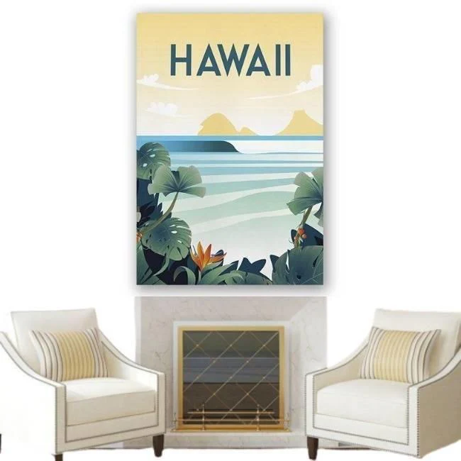 Tableau Vintage Hawaii – Image 2