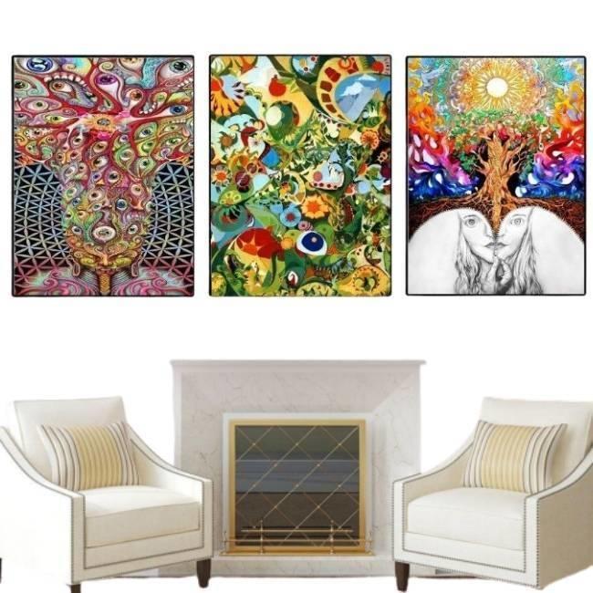 Tableau Vintage Hippie – Image 2