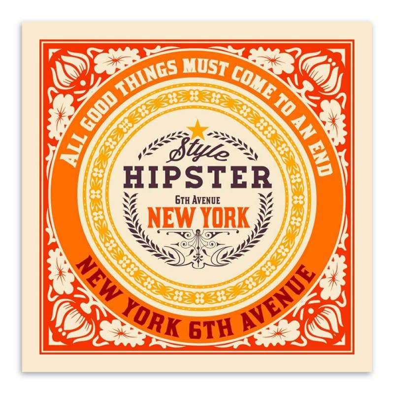 Tableau Vintage Hipster – Image 3