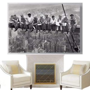 Tableau Vintage New York Homme