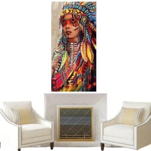 Tableau Vintage Indienne