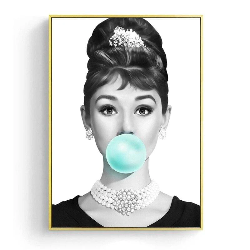 Tableau Vintage Marilyn Monroe Chewing gum – Image 6