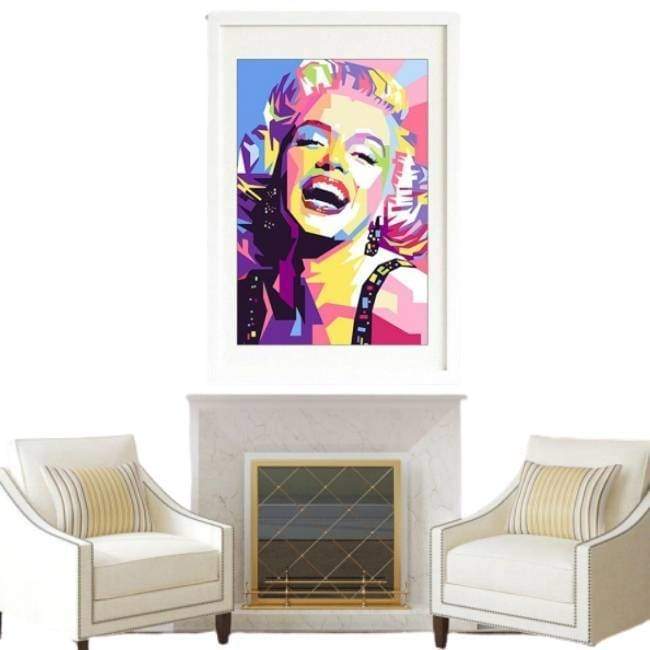 Tableau Vintage Marilyn Monroe Couleur – Image 2