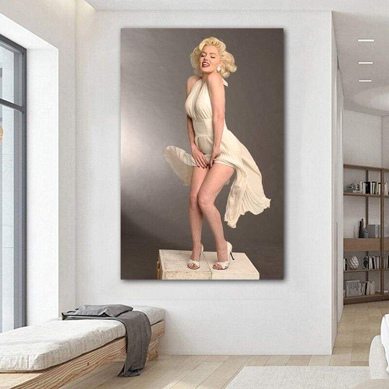Tableau Vintage Marilyn Monroe Pop Art – Image 3