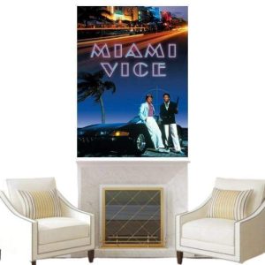 Tableau Vintage  Miami Vice